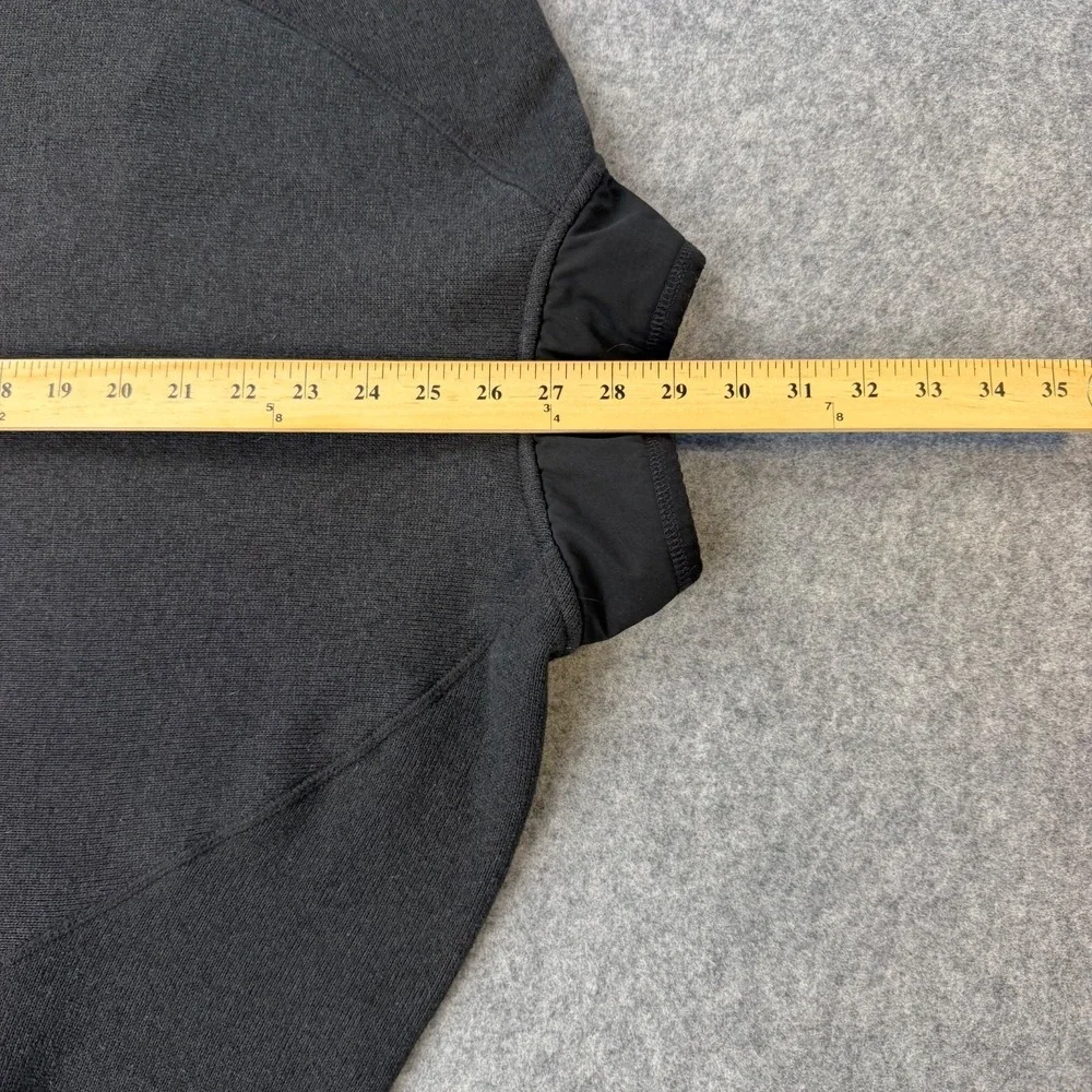 The North Face Gordon Lyons 1/4 Zip Fleece Jacket Men Large L Gray Pullover
